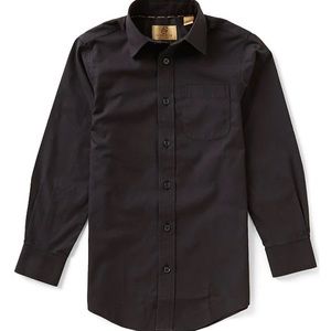 Class Club Gold Label Black LS Oxford - Boys sz 10-12